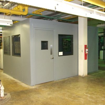 industrial acoustic enclosure basement
