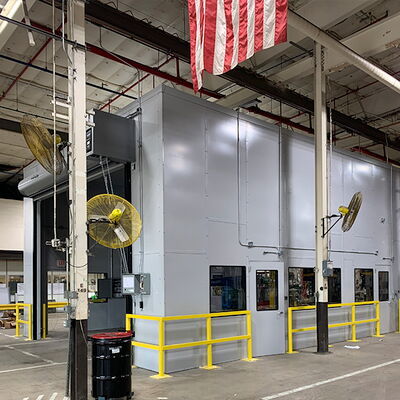 industrial acoustic enclosure large